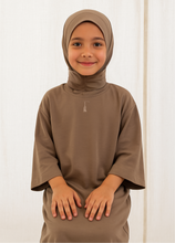 Load image into Gallery viewer, instant hijab taupe KIDS