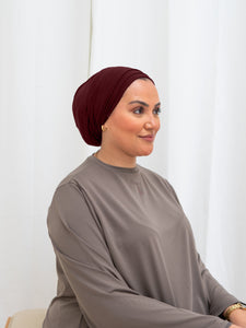 turban burgundy