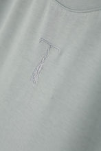 Load image into Gallery viewer, oversized pastel blue long-sleeve t-shirt
