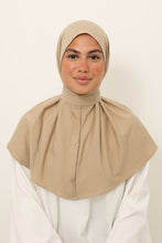 Load image into Gallery viewer, MINIMAL instant hijab beige
