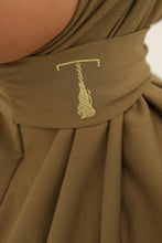 Load image into Gallery viewer, MINIMAL instant hijab bronzed olive

