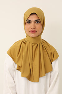 MINIMAL instant hijab mustard