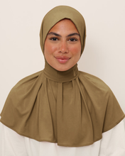 Load image into Gallery viewer, instant hijab olive

