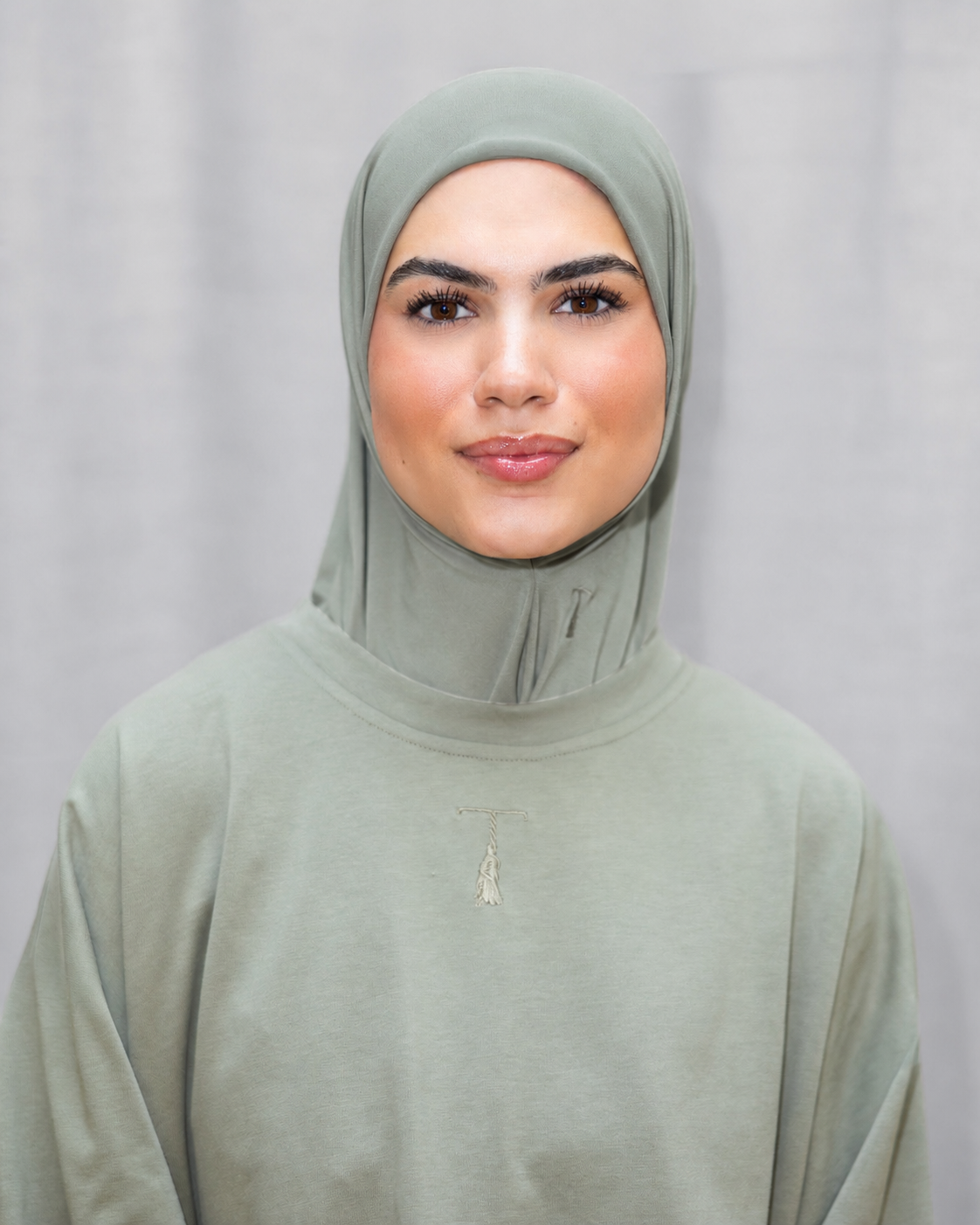 easy instant hijab SAGE GREEN