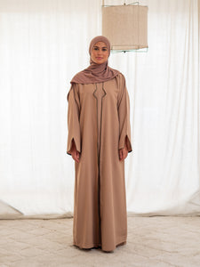 NOOR abaya DUSTY ROSE