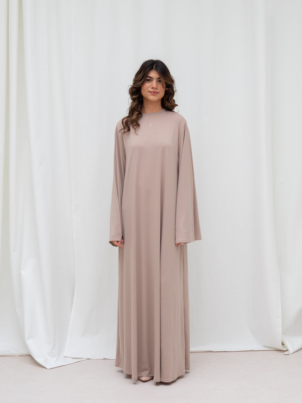 classic dress TAUPE